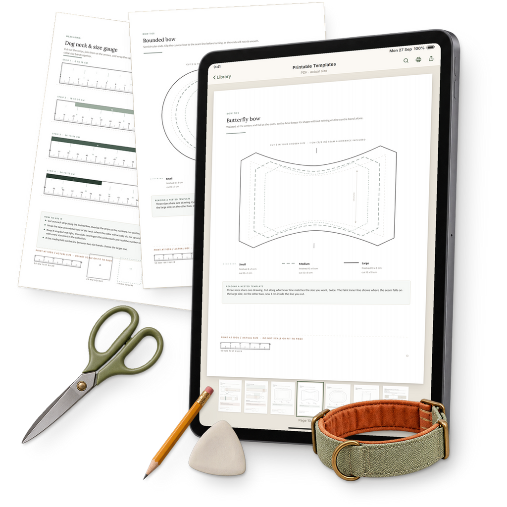 The Collar and Craft Pattern Bundle: 100 Dog & Cat Collar and Leash Patterns